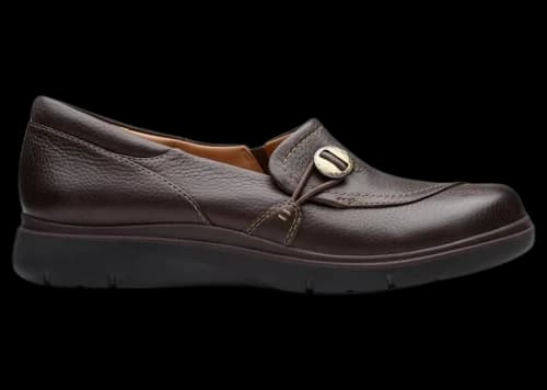 Clarks Certina Ease Dark Brown Leather (Women's)