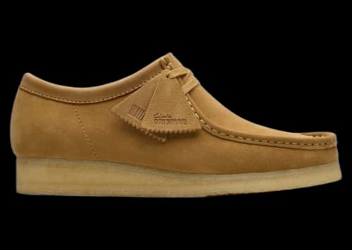Clarks Originals Wallabee Mid Tan Suede