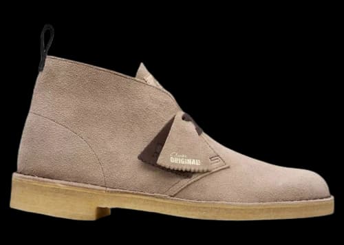 Clarks Originals Desert Boot Wolf Suede