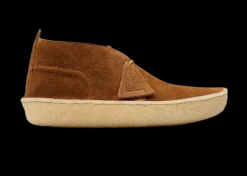 Clarks Originals Desert Rain Suede Dark Cola