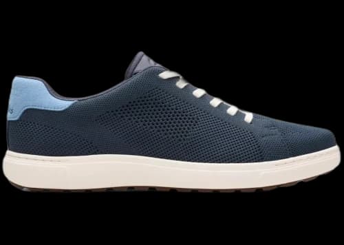 Clarks Mapstone Lace Navy Knit