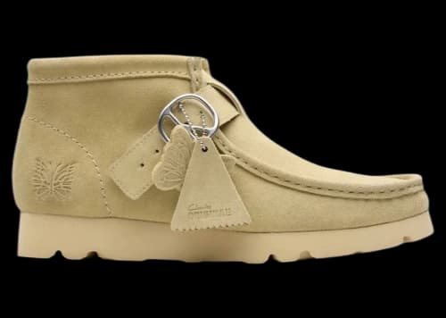 Clarks Originals Wallabee Strap Boot Needles Maple Suede