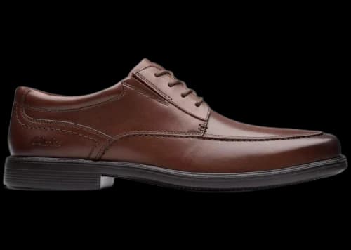Clarks Dresslite Ace Mahogany Leather
