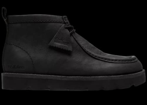 Clarks Meare Walla Boot Black Nubuck
