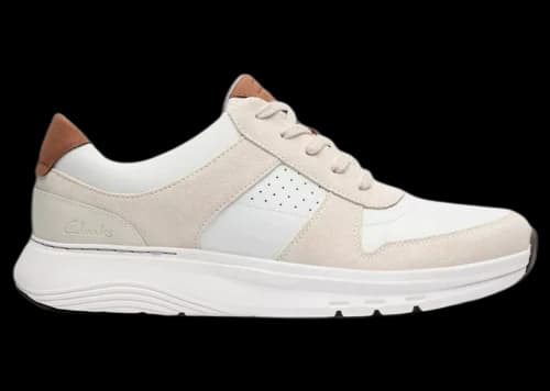 Clarks Motion Trek Go Ivory Combination