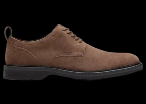 Clarks Aldwin Lace Brown Suede
