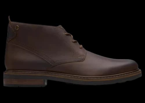 Clarks Newford Mid Beeswax Leather