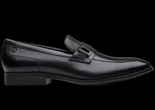 Clarks Paulton Lo Black Leather