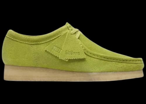 Clarks Originals Wallabee Lime Suede
