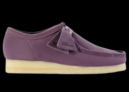Clarks Originals Wallabee Plum Suede