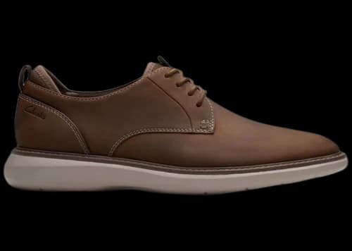 Clarks Brantin Plain Beeswax Leather