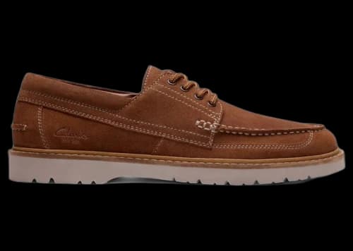 Clarks Weltridge Moc Cola Suede