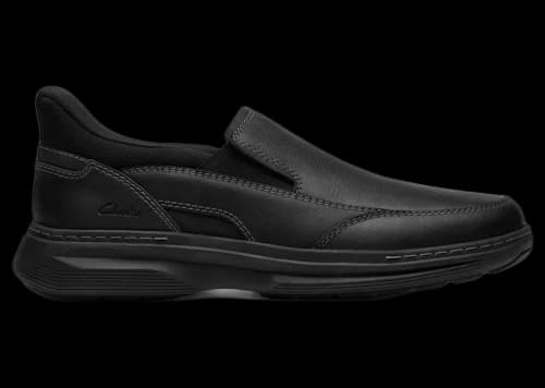 Clarks Craftwell Step Black Tumbled