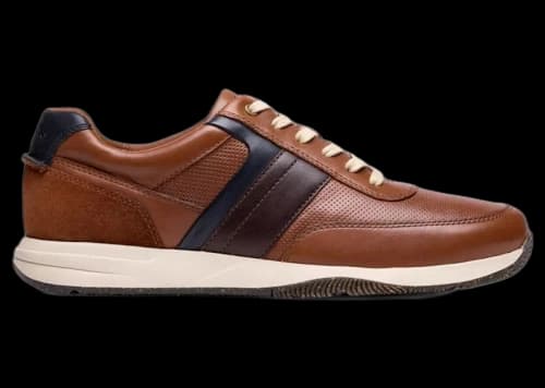 Clarks Townview Style Tan Leather