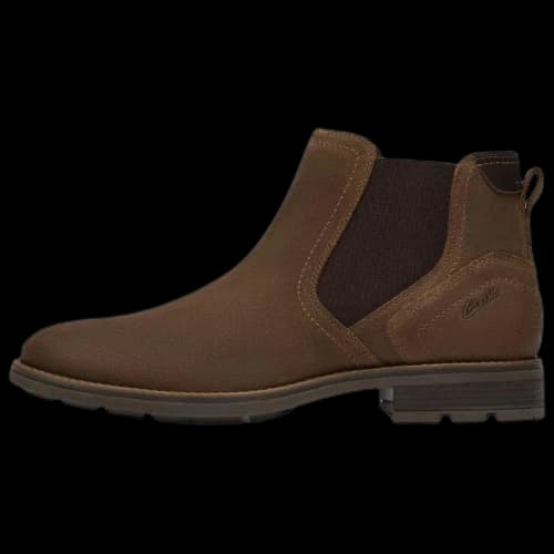 Clarks Emmet Easy Cola Suede