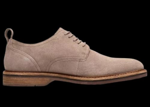 Clarks Aldwin Lace Grey Suede
