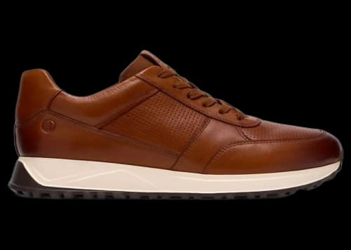 Clarks Radwell Tie Tan Leather