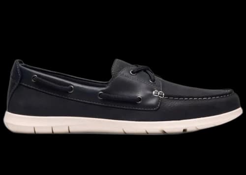 Clarks Flexway 2 Eye Navy Nubuck