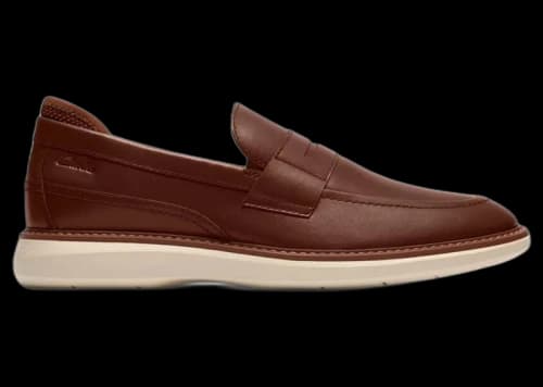 Clarks Brantin Loafer Tan Leather