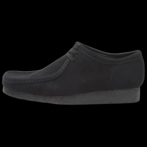 Clarks Originals WALLABEE Casual Shoes Men's Black