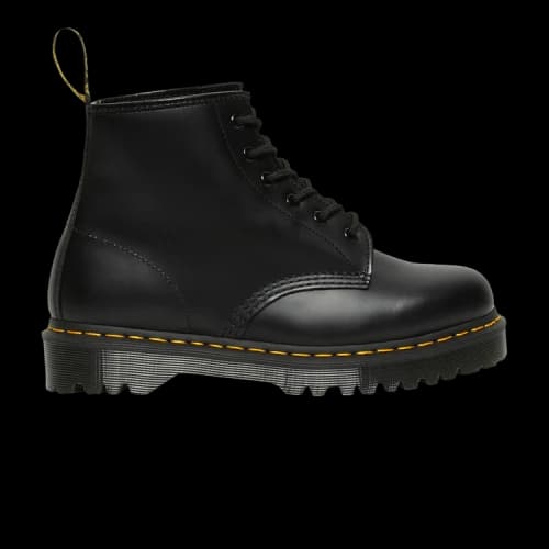 Dr. Martens 101 Bex Smooth Leather Ankle Boots Black