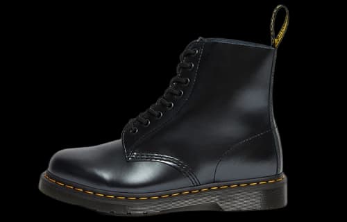 Dr. Martens 1460 Pascal Chroma 8 Martin boots Couple Style Silver Black
