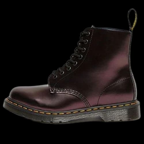 Dr.Martens 1460 Pascal Chroma Metallic Leather Boots 'Cherry Red'