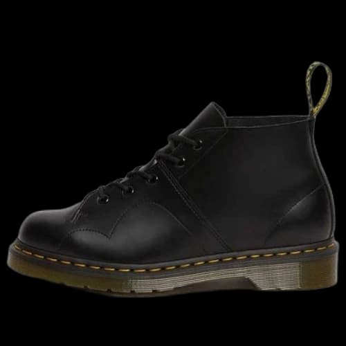 Dr. Martens Church Leather Couple Style Black