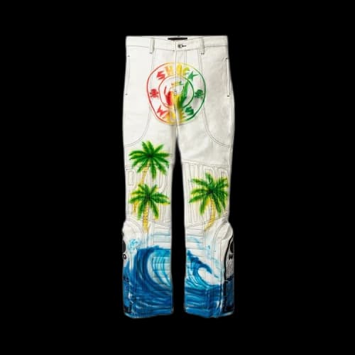 Who Decides War Bridgetown MRDR Moto Denim 'Multicolor'