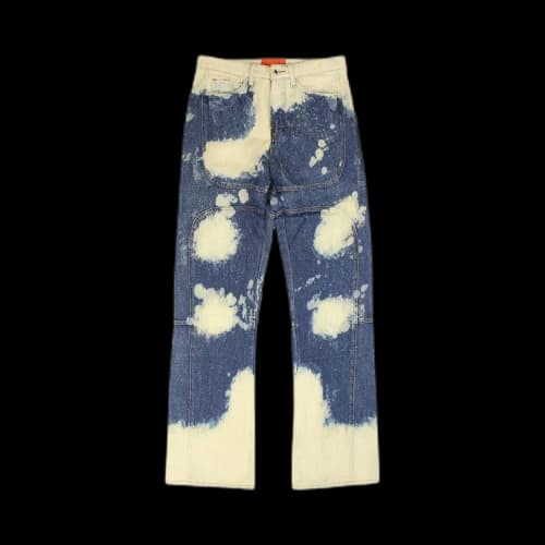 Who Decides War Bleached Signature Denim 'Indigo/White'
