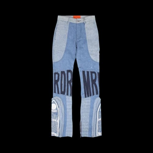 Who Decides War MRDR Moto Denim Jeans 'Indigo'