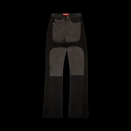 Who Decides War Signature Denim Patchwork Jeans 'Coal'