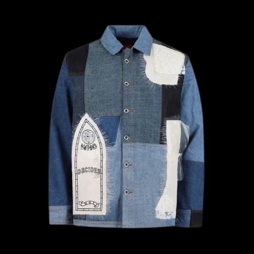 Who Decides War Melded Vessel Denim Shirt 'Indigo'