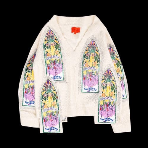 Who Decides War Cathedral Collegiate Pullover 'Cream'