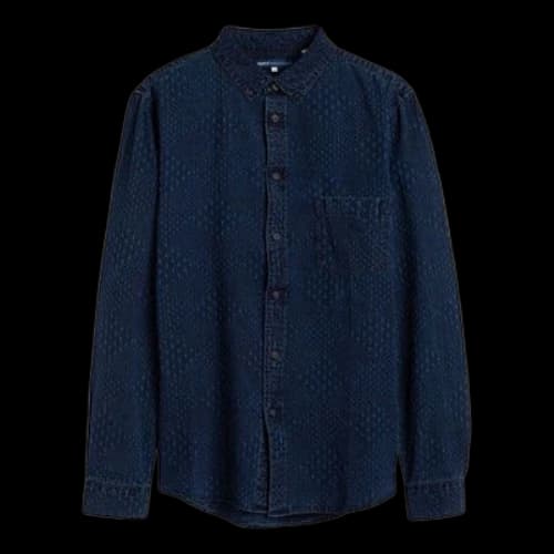 LEVI'S Levis Cotton lapel Long Sleeves Shirt Blue