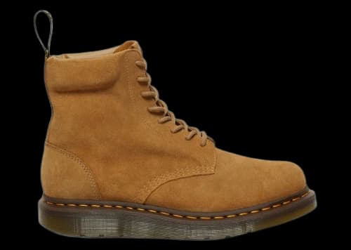 Dr. Martens Dr Martens Berman Suede Leather Ankle Boot Brown Shortstop