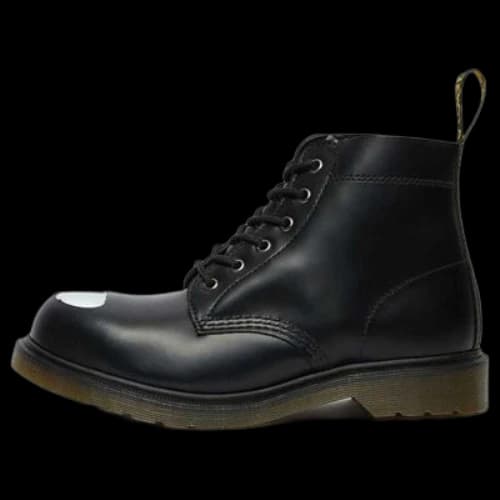 Dr.Martens 101 Exposed Steel Toe Leather Ankle Boots 'Black'