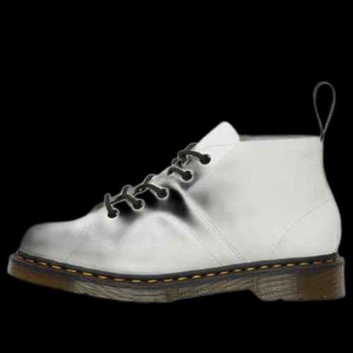 Dr. Martens church Leather Martin boots Unisex White