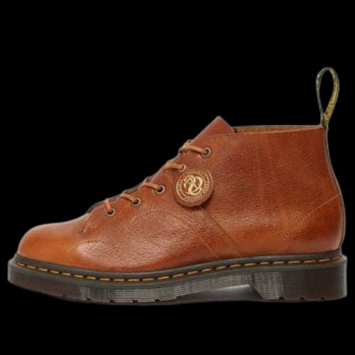 Dr. Martens Unisex Church Buckingham Martin Boots Brown