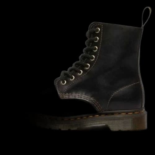 Dr. Martens 1460 Pascal Abruzzo Martin Boots Black (Women's)