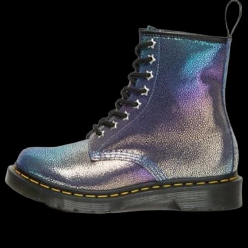 Dr.Martens 1460 Rainbow Ray Suede Lace Up Boots 'Purple' (Women's)