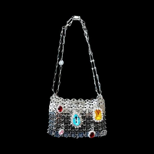 Rabanne Sac A Main 'Silver'