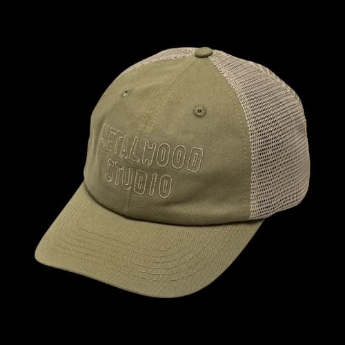 Metalwood Studio Cutie 6-Panel Trucker Hat 'Olive'