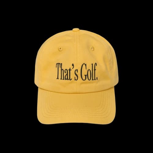 Metalwood Studio Thats Golf Dad Hat 'Yellow'
