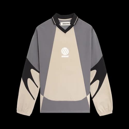 Metalwood Studio Machine Long-Sleeve Polo 'Black'