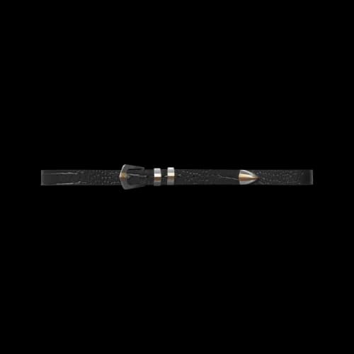 Metalwood Studio Butch Leather Belt 'Black'