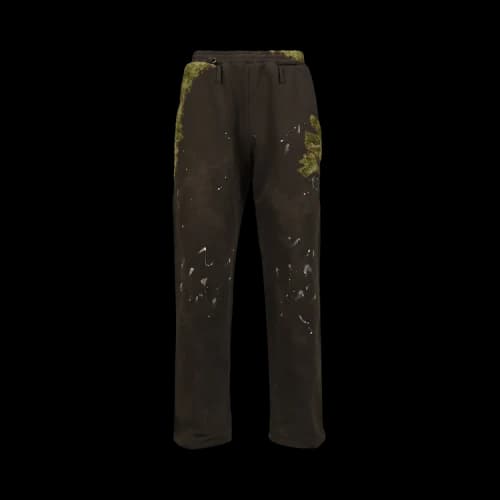 Doublet Moss Grown Embroidery Sweat Pants 'Brown'