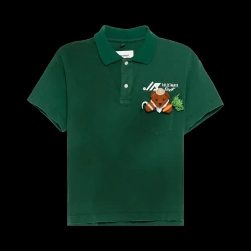 Doublet My Workwear Bear Polo Shirt 'Green'