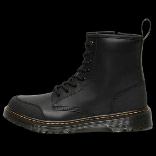 Dr.Martens 1460 Smooth Leather Lace Up Boots 'Black'