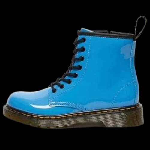 (PS) Dr.Martens Vegan 1460 Patent Leather Boots 'Blue'
